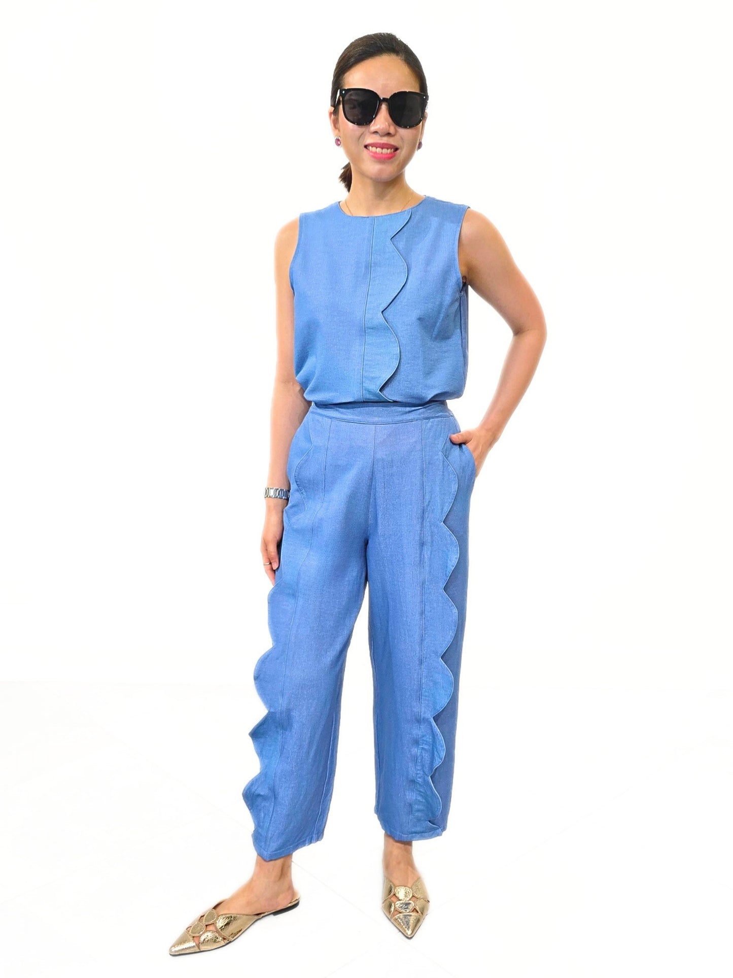 Paloma Scallop Pants