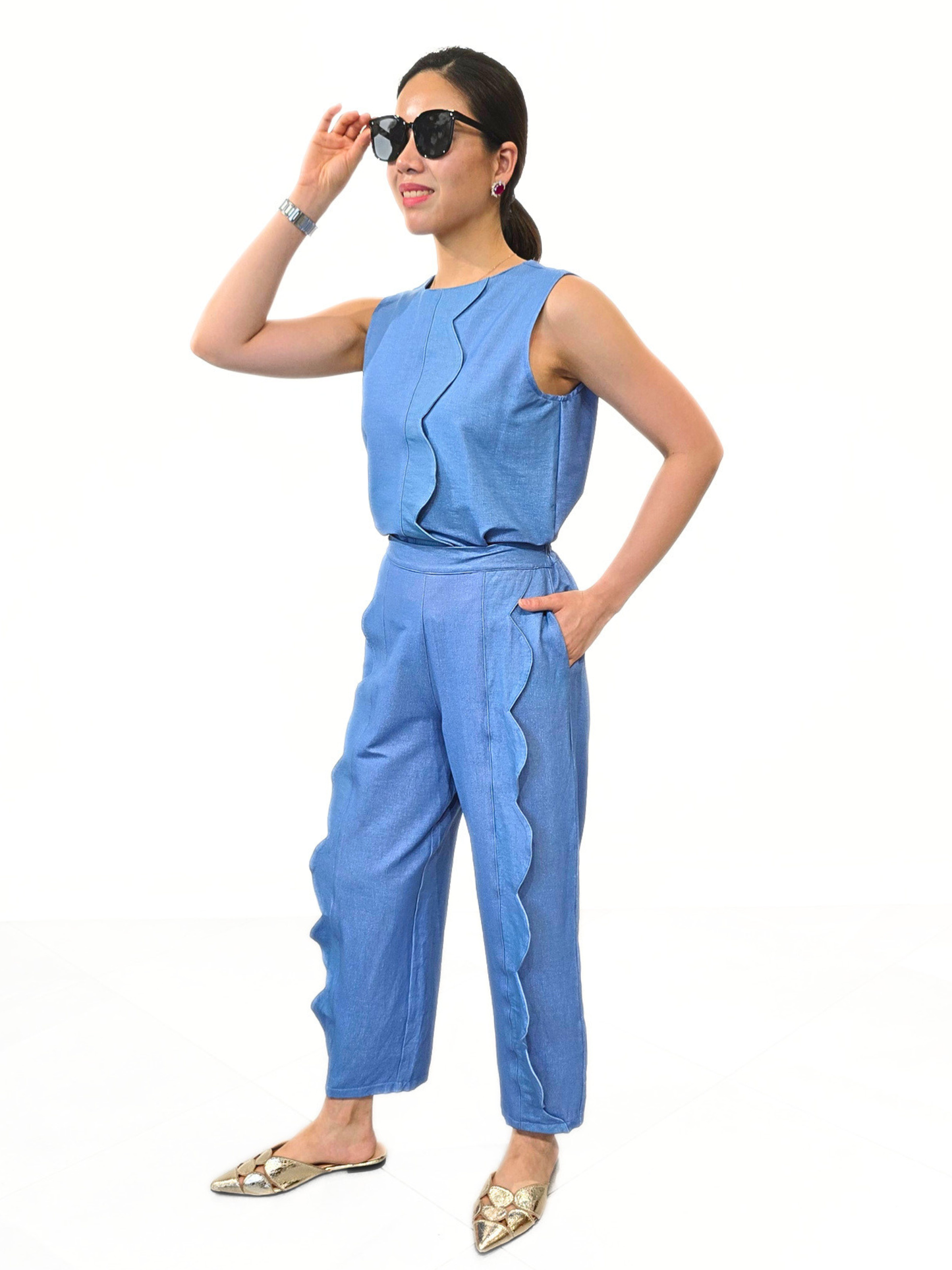 Paloma Scallop Pants