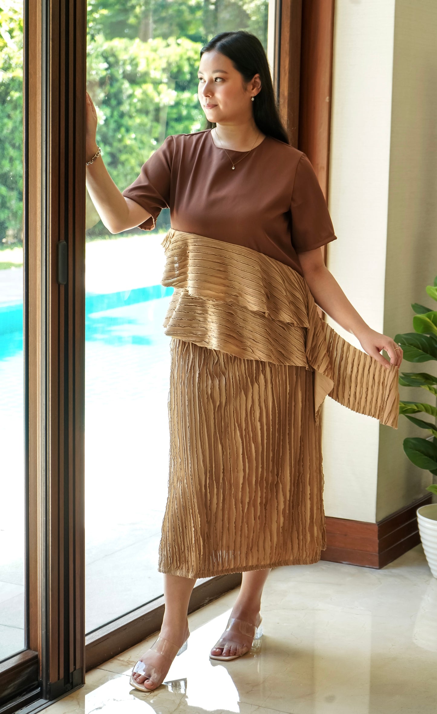 Bianca (Plus Size) Asymmetrical Top