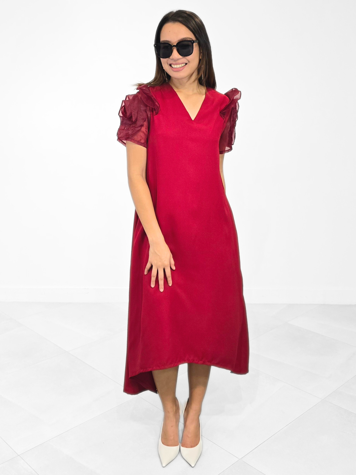 Carmen (Plus Size) Organza Dress