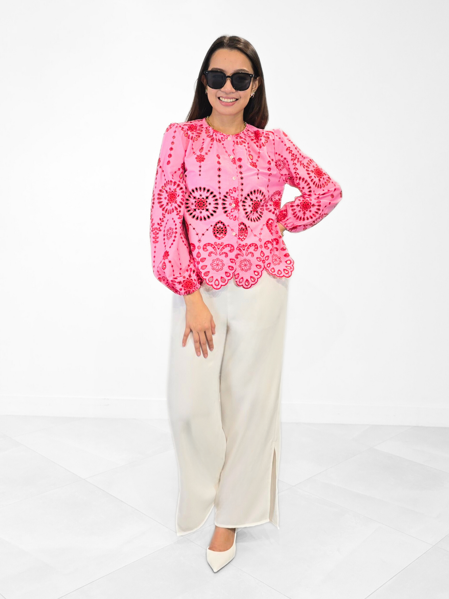 Naomi Side Slit Pants