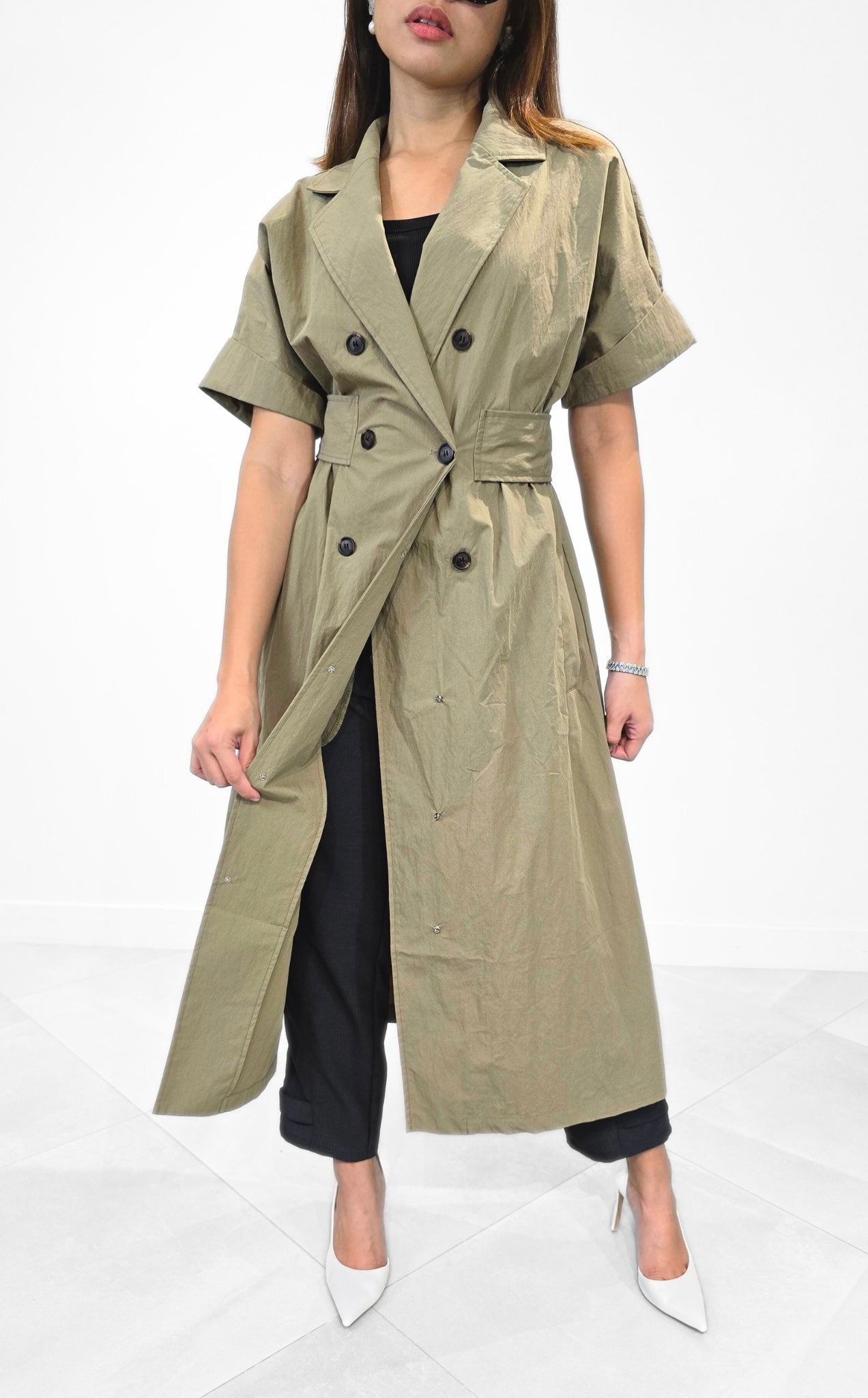 Lana Safari Trench Dress