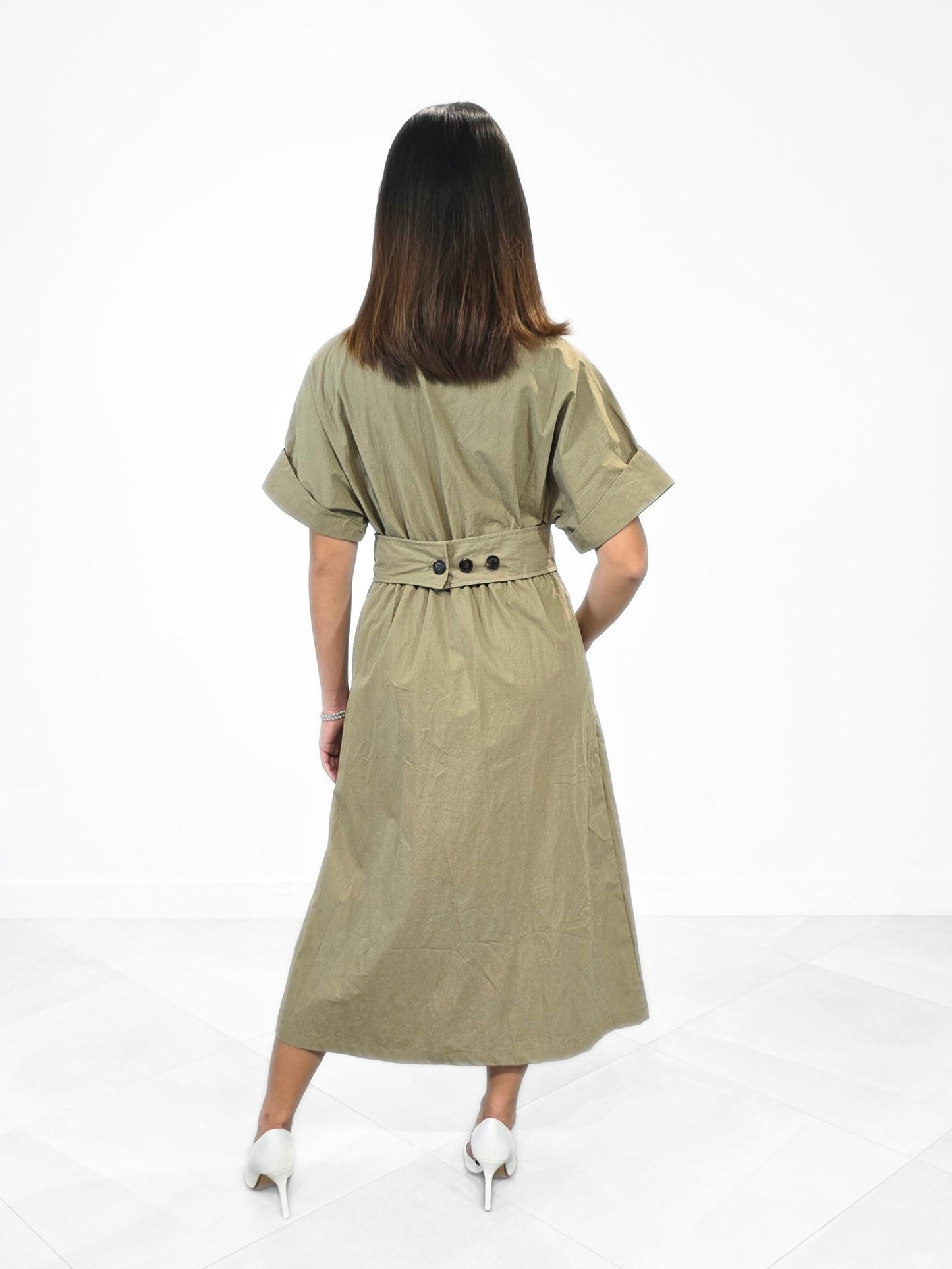 Lana Safari Trench Dress