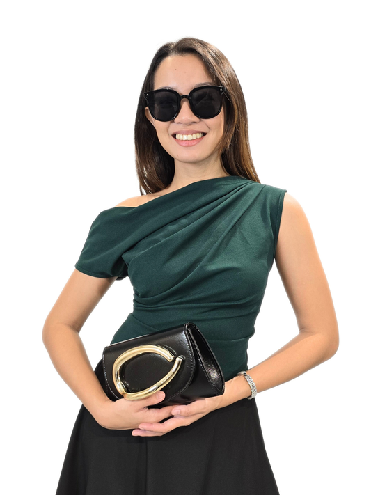 Clarrise Clutch Bag (with sling strap)