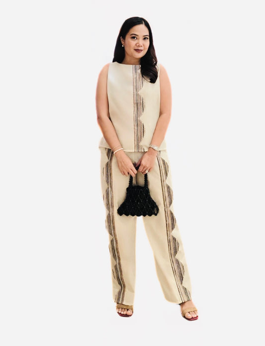 Paloma Ethnic Scallop Co-ords