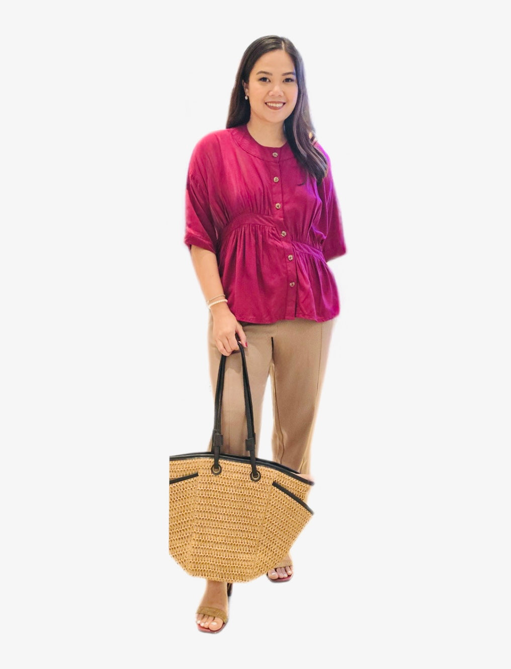Haru Shirred Top