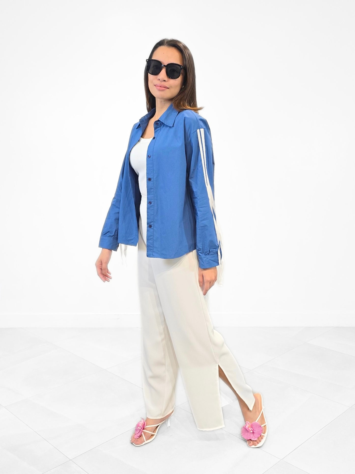 Skye (Plus Size) Polo Top