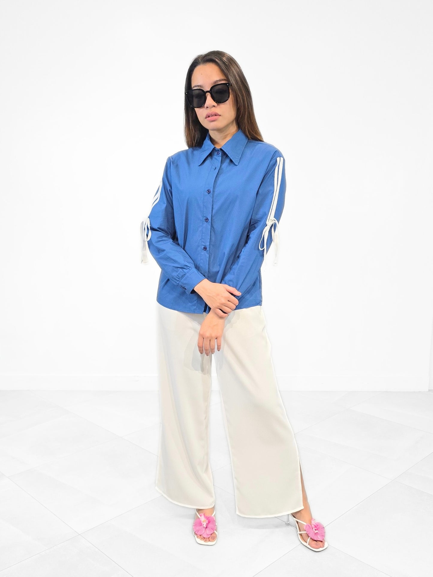 Skye (Plus Size) Polo Top