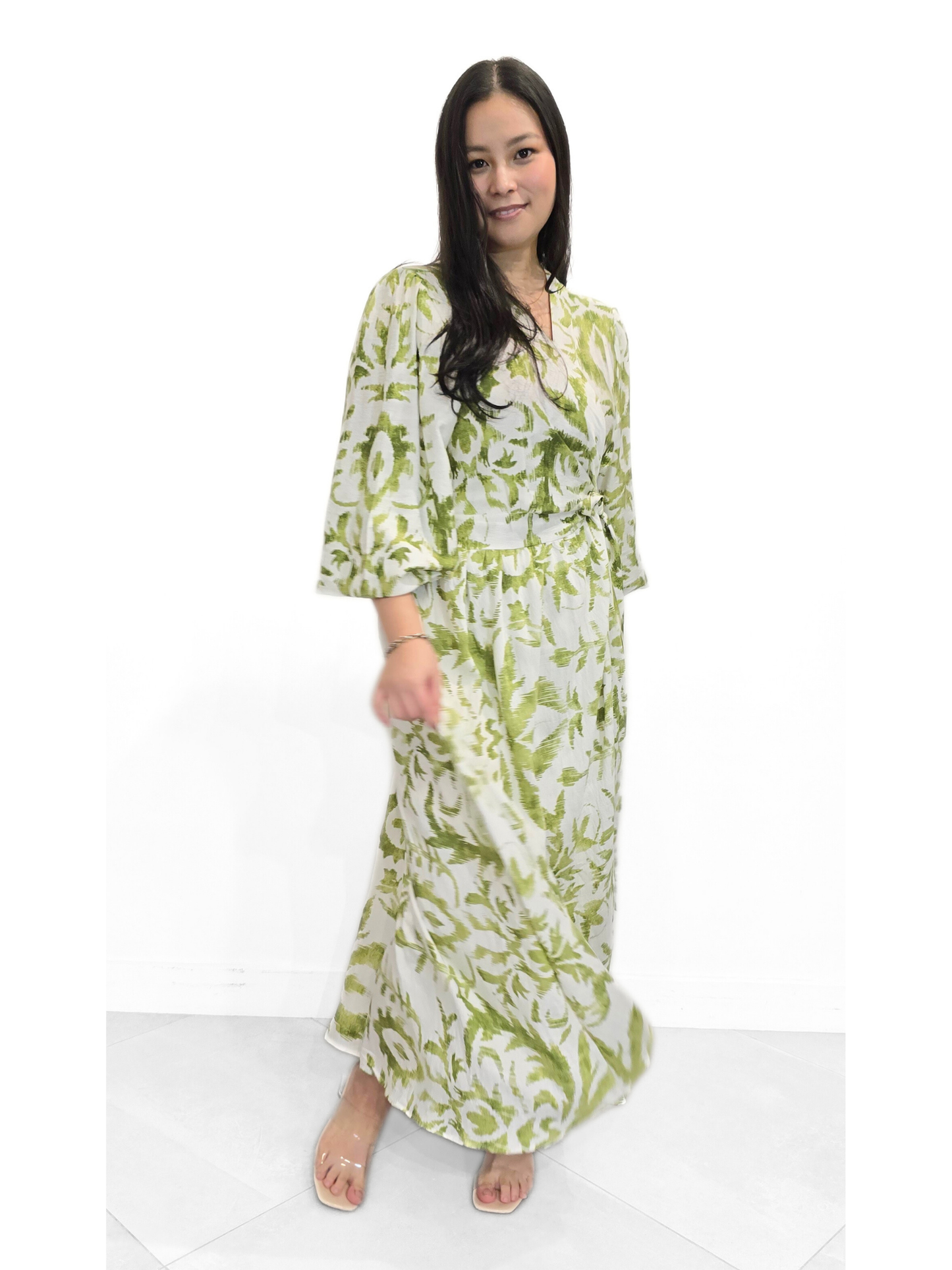 Lany (Plus Size) Ikat Dress