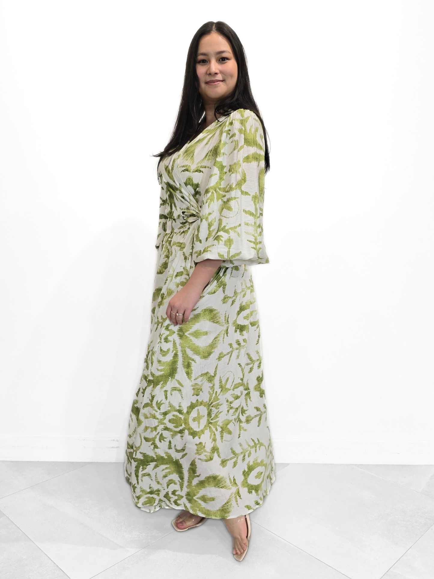 Lany (Plus Size) Ikat Dress