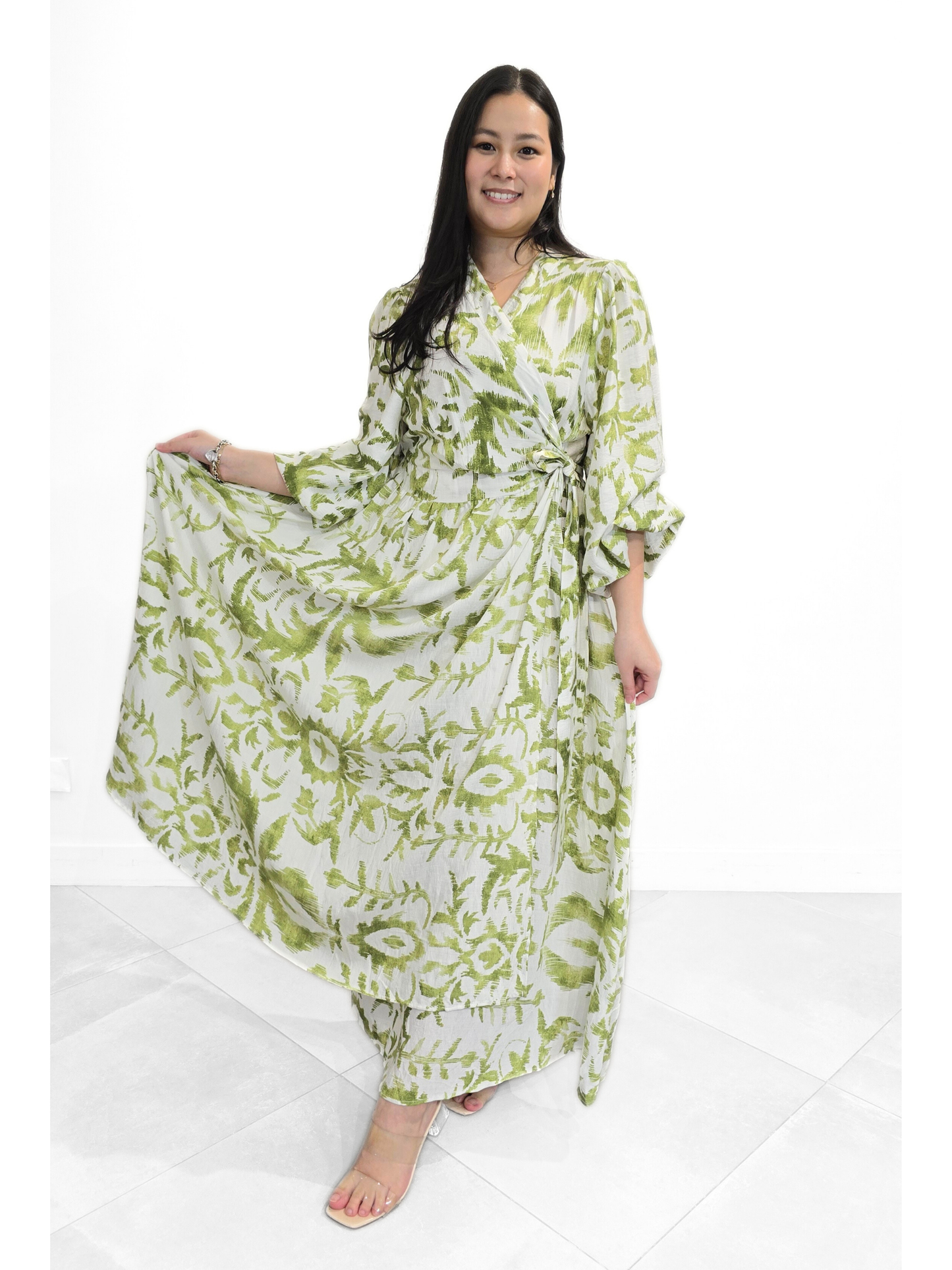 Lany (Plus Size) Ikat Dress
