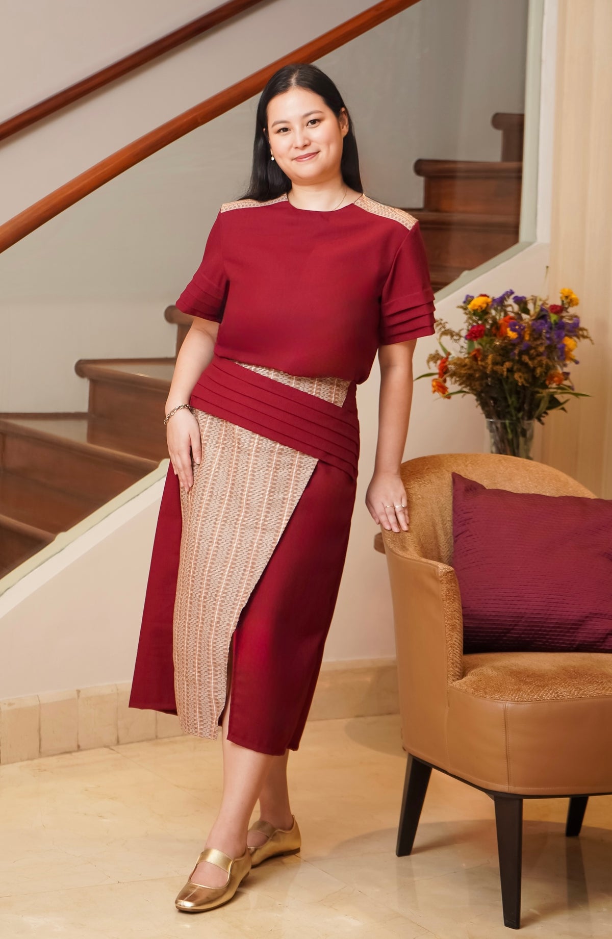Cora (Plus Size) Ethnic Top