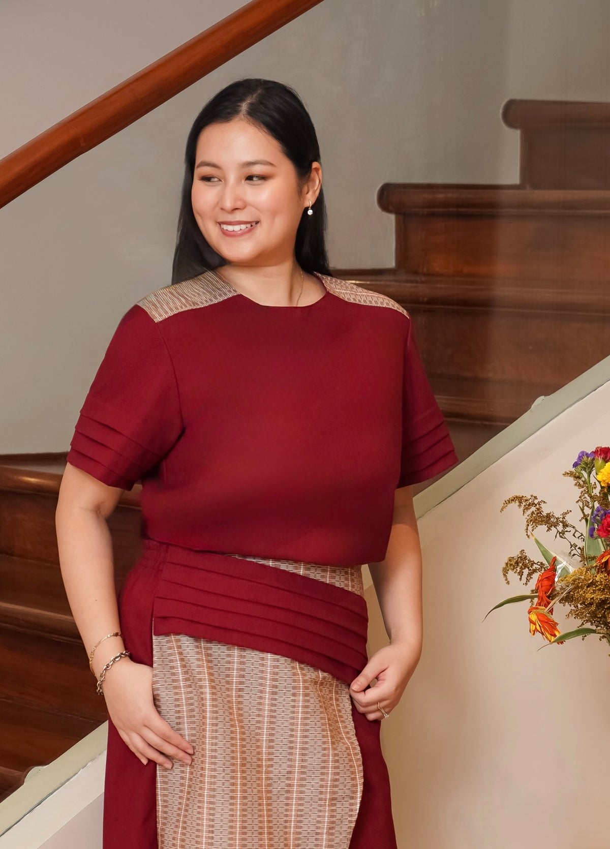 Cora (Plus Size) Ethnic Top