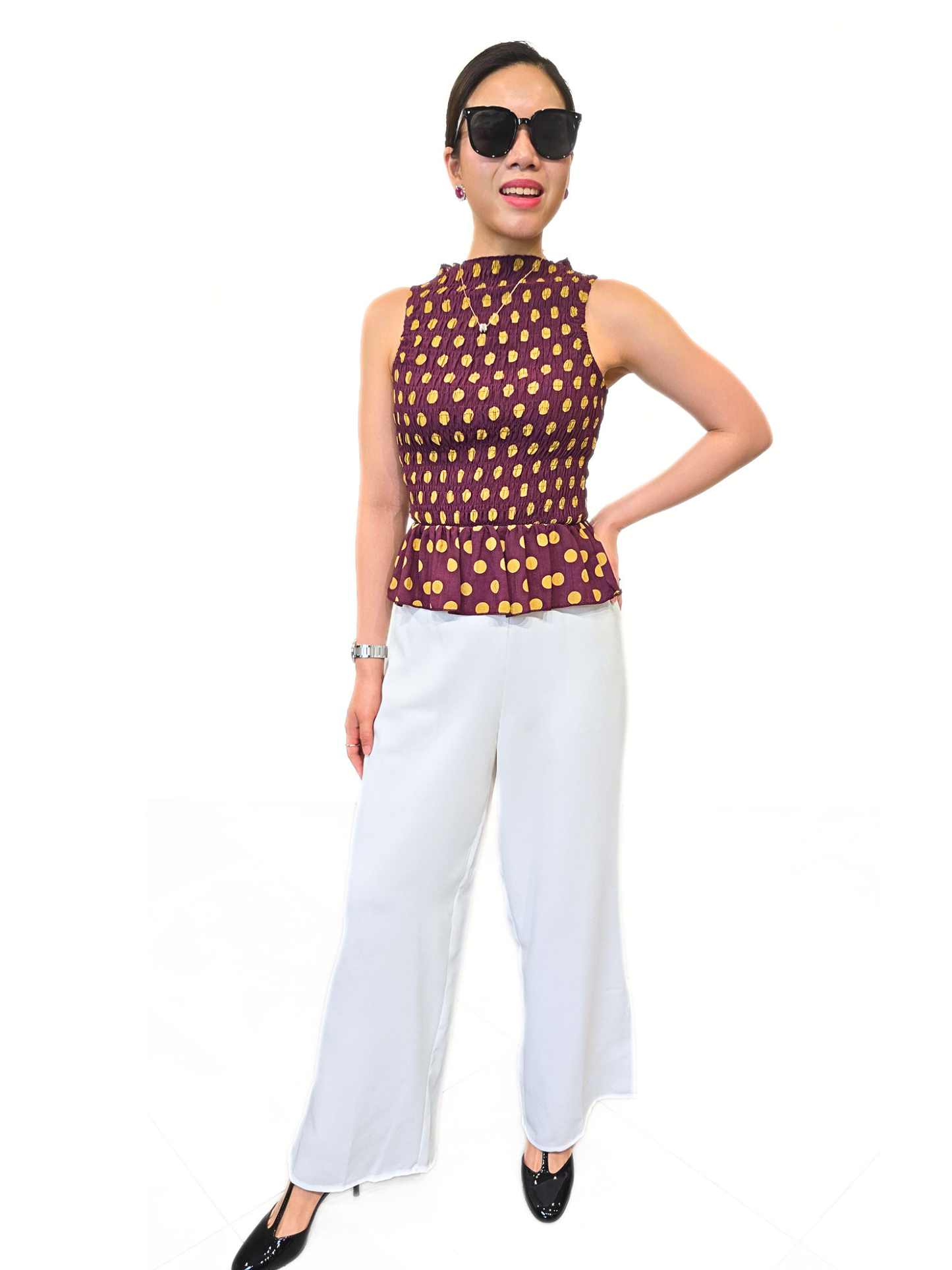 Minnie Polka Top