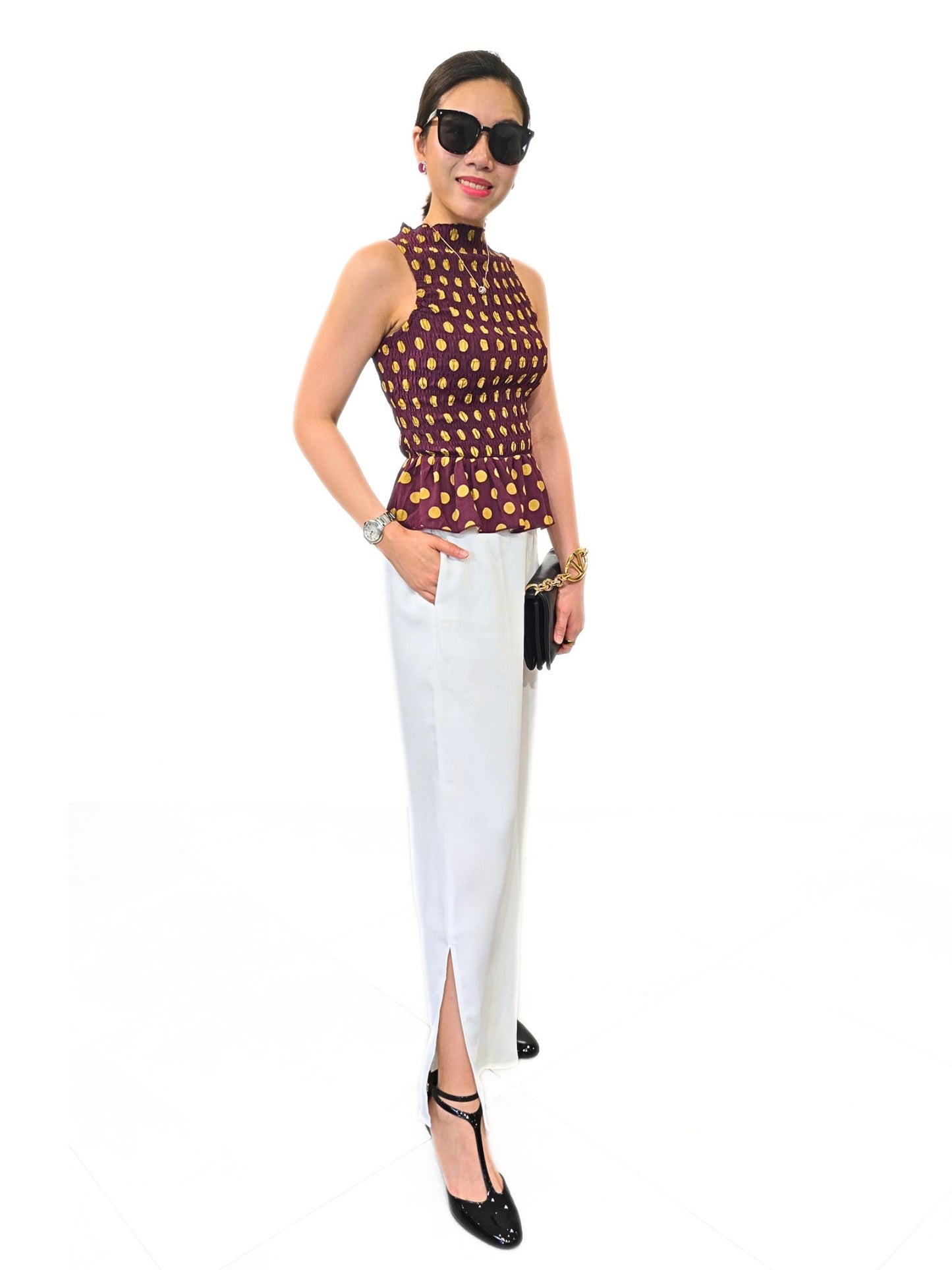 Minnie Polka Top