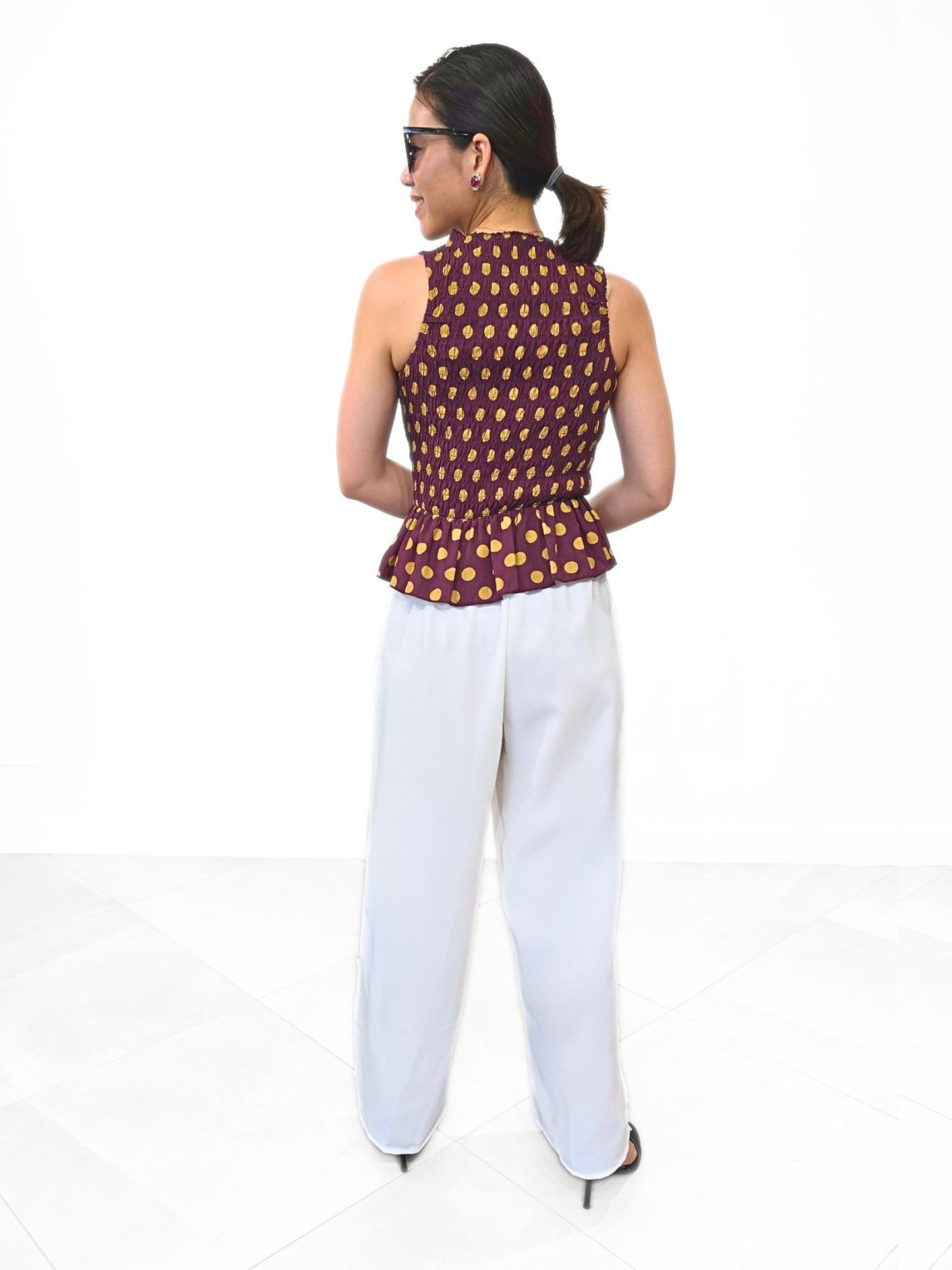 Minnie Polka Top