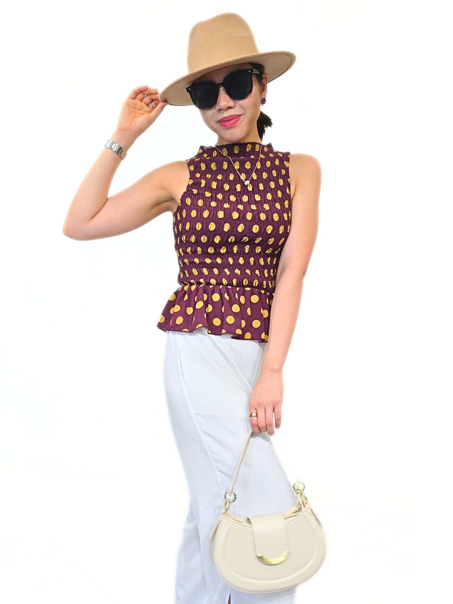 Minnie Polka Top