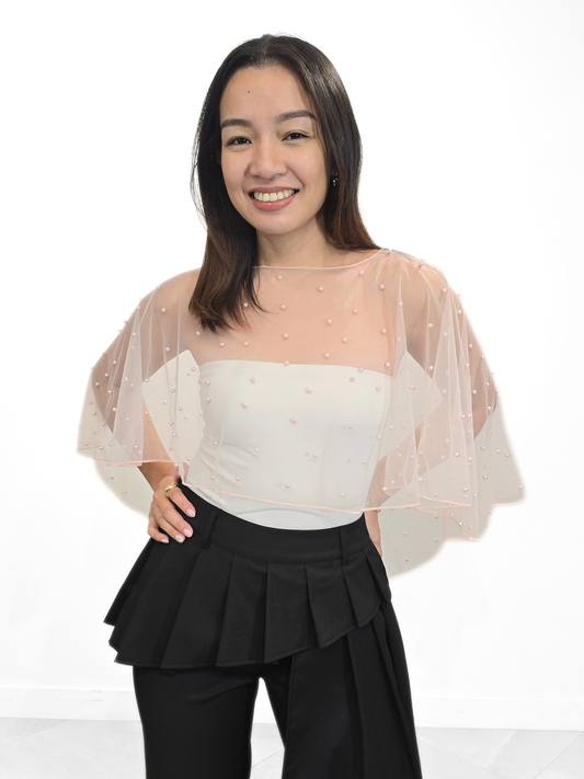 Pearl Overlay Top