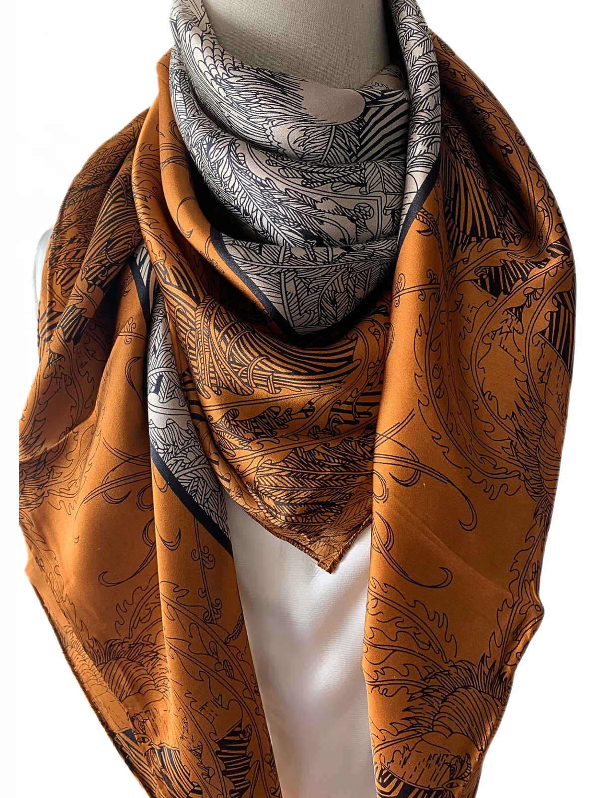 Amber Printed Scarf