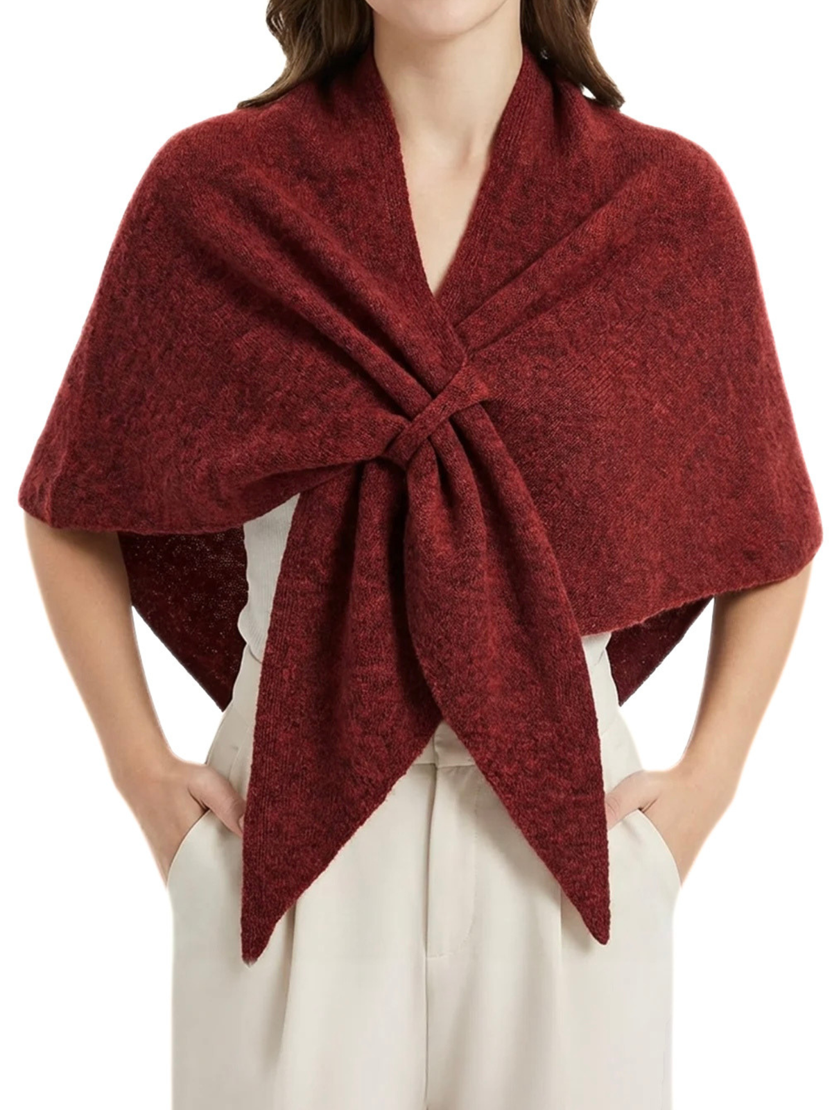 Amara Front Knot Cape