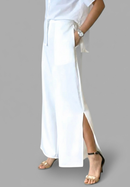 Naomi Side Slit Pants