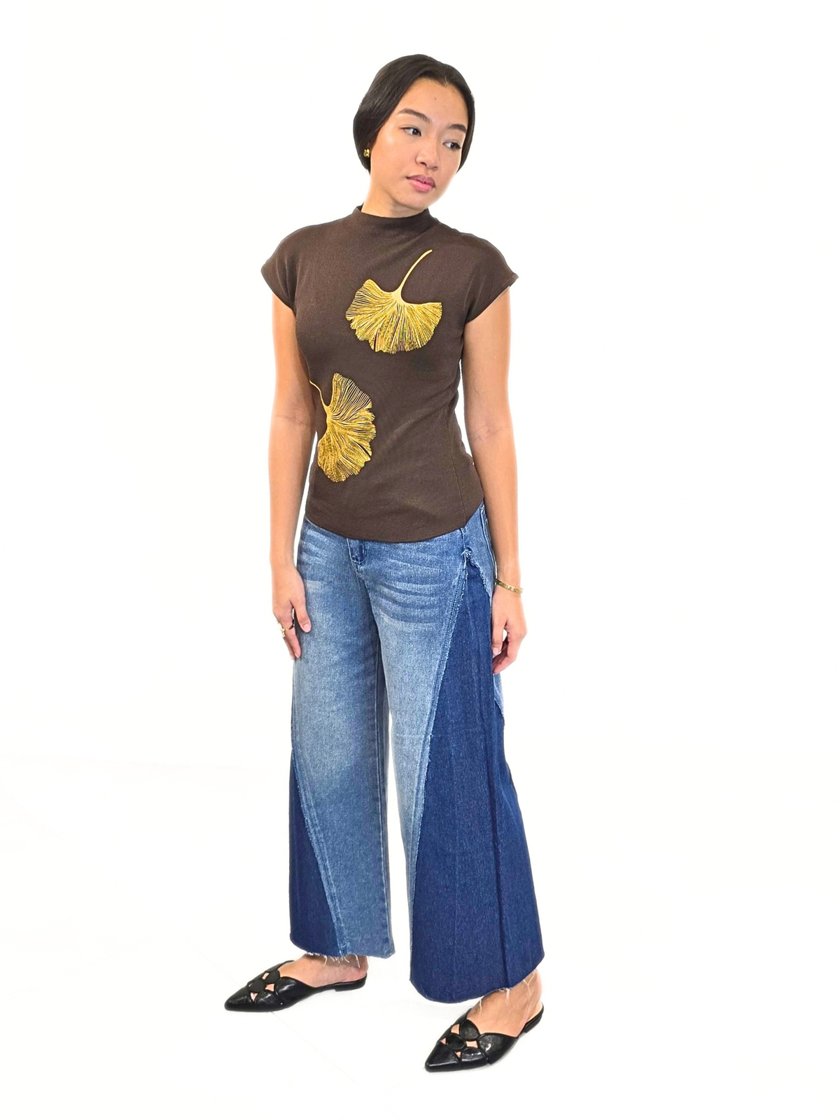 Julienne 2-Tone Pants