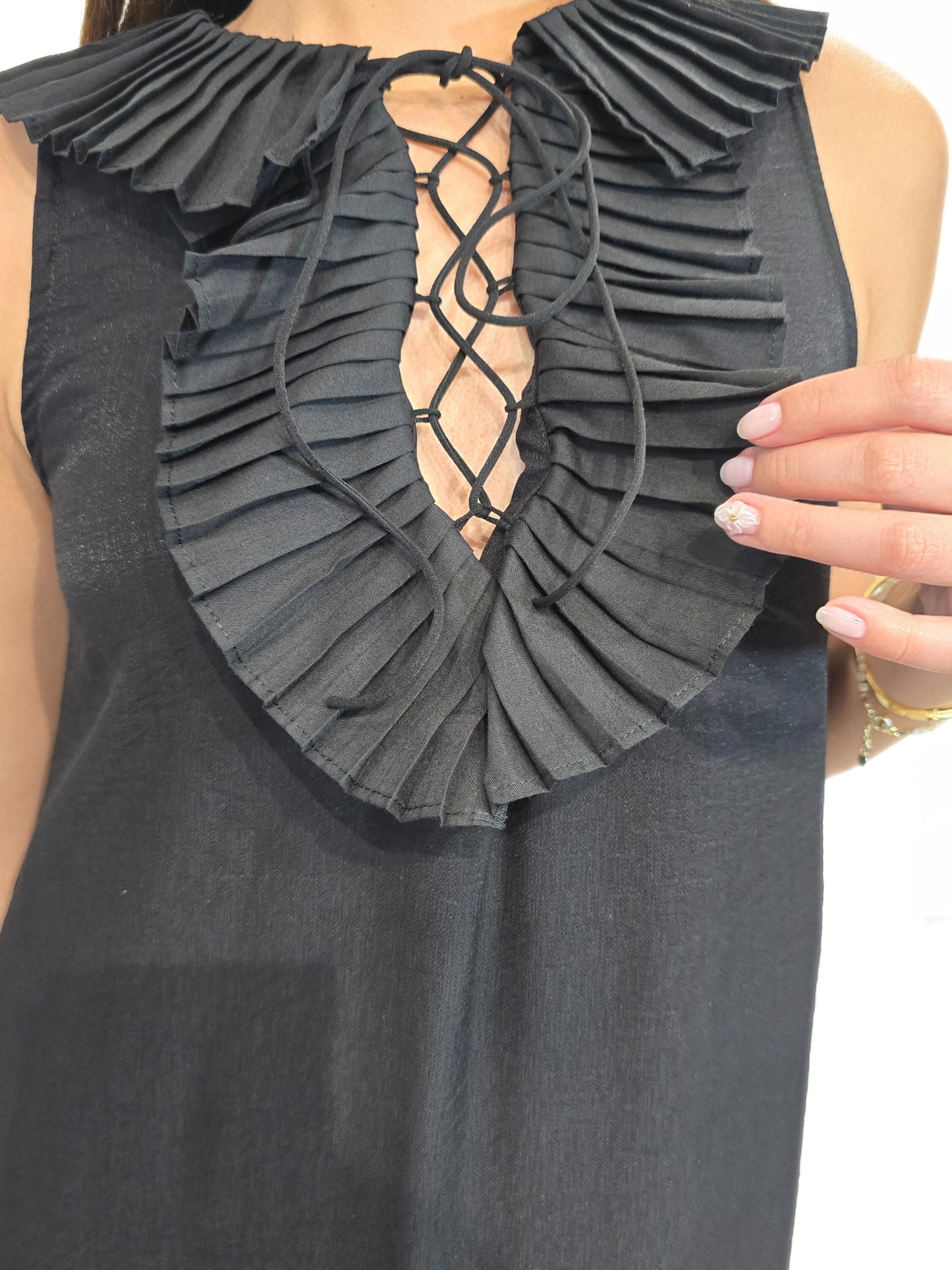 Jamie Accordion Pleats Dress