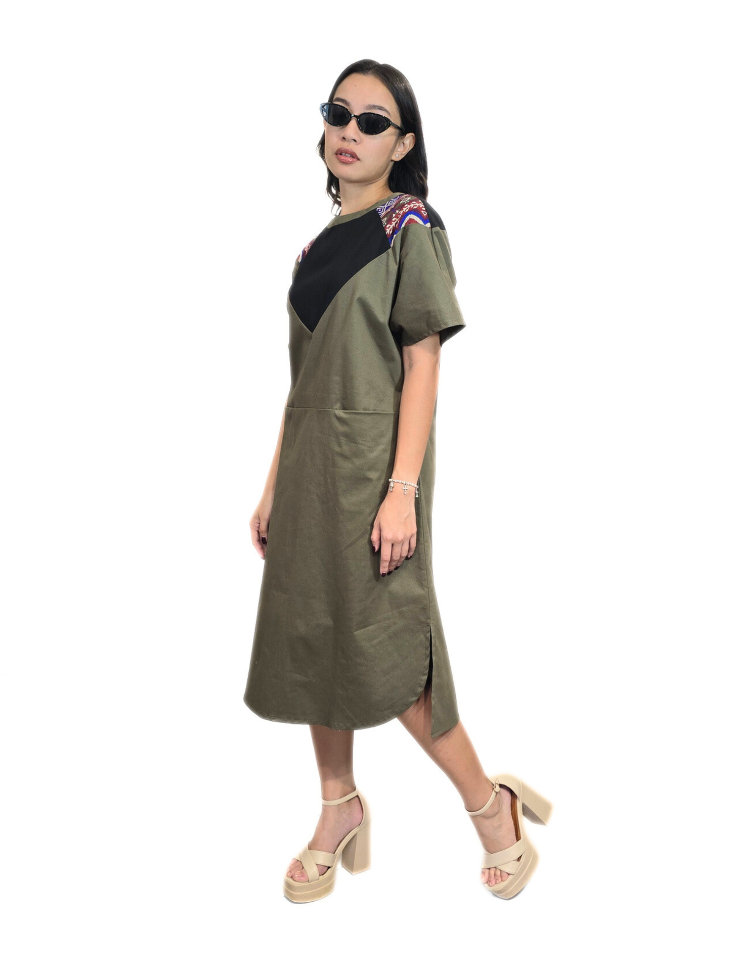 Sinta Ethnic Deep Pocket Dress