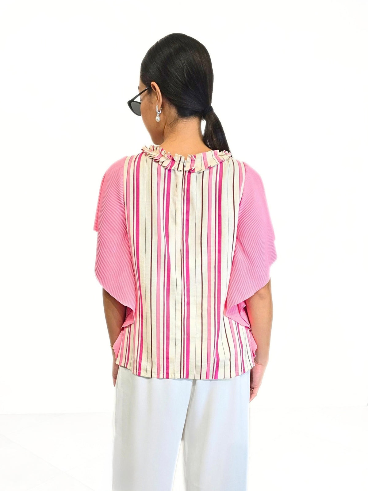 Trish Pleated Top