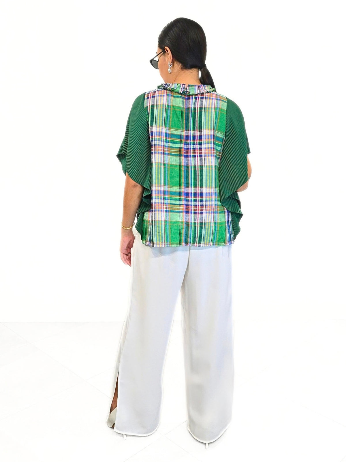 Trish Pleated Top
