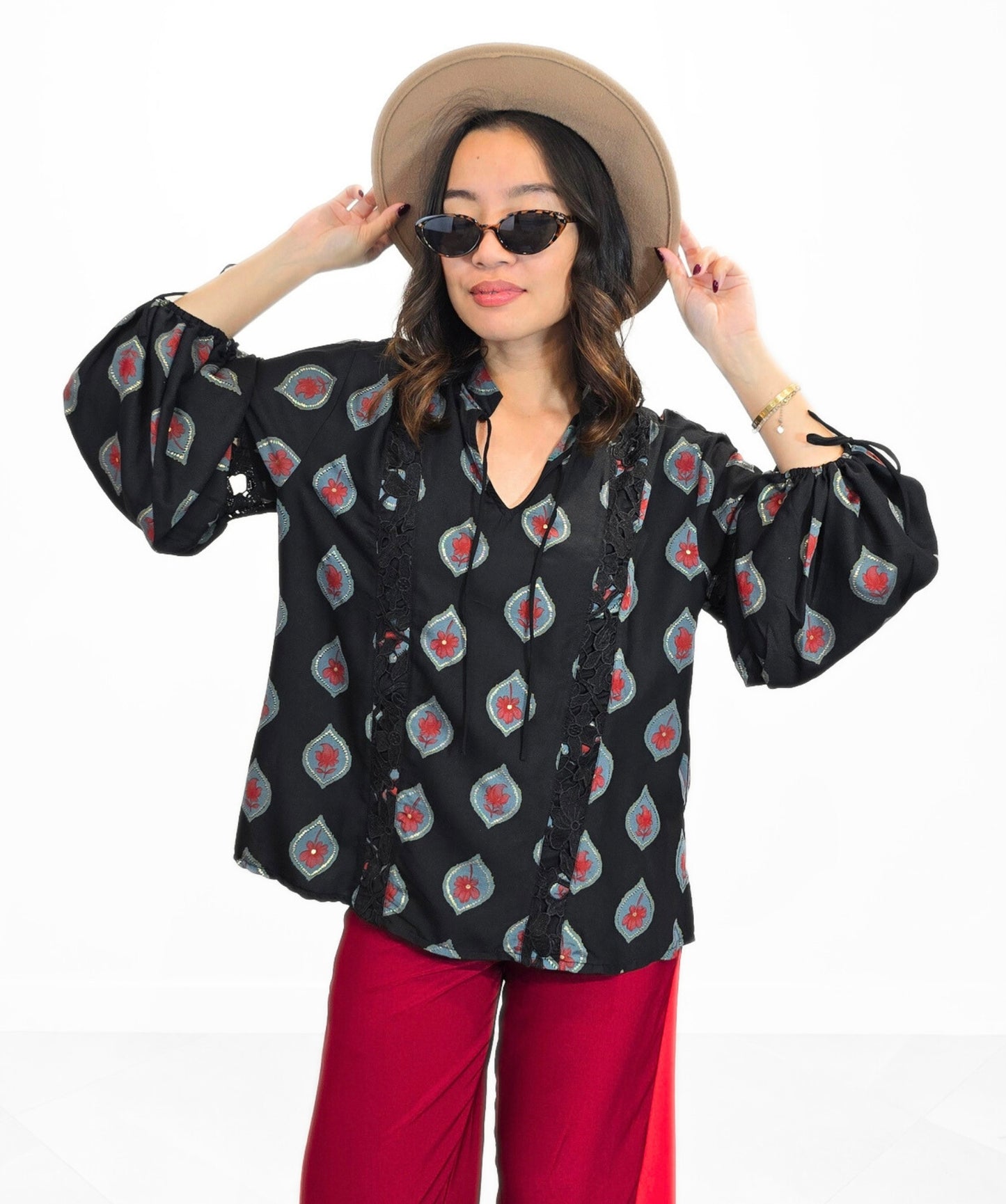 Palmer Appliqué Top
