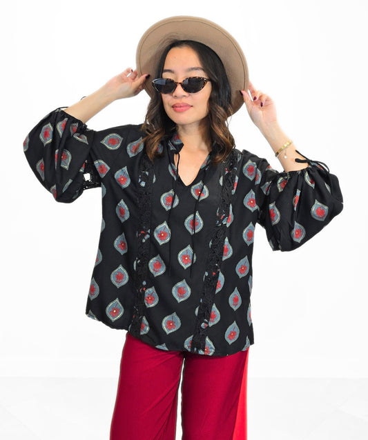 Palmer Appliqué Top