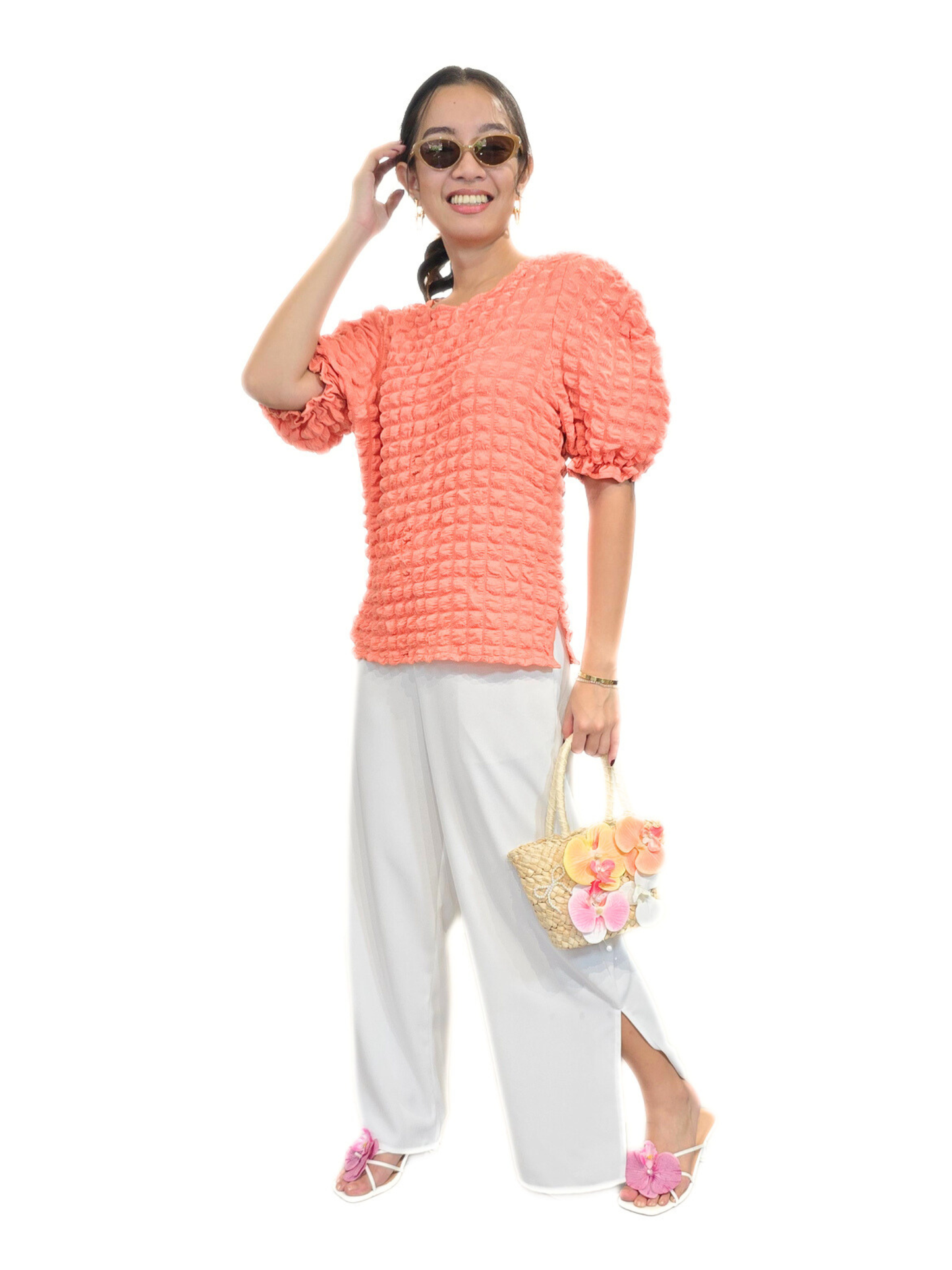 Anastasia Waffle Top