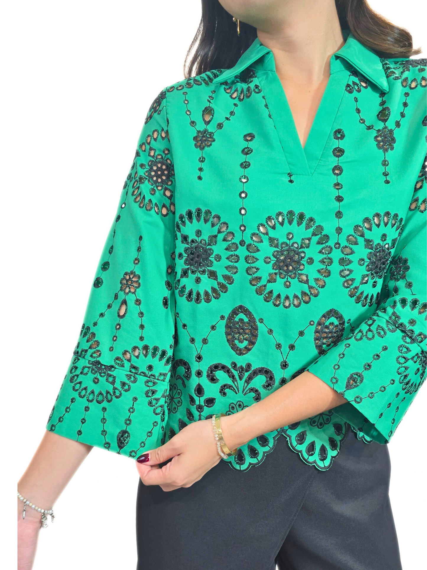 Rosie Embroidered Top