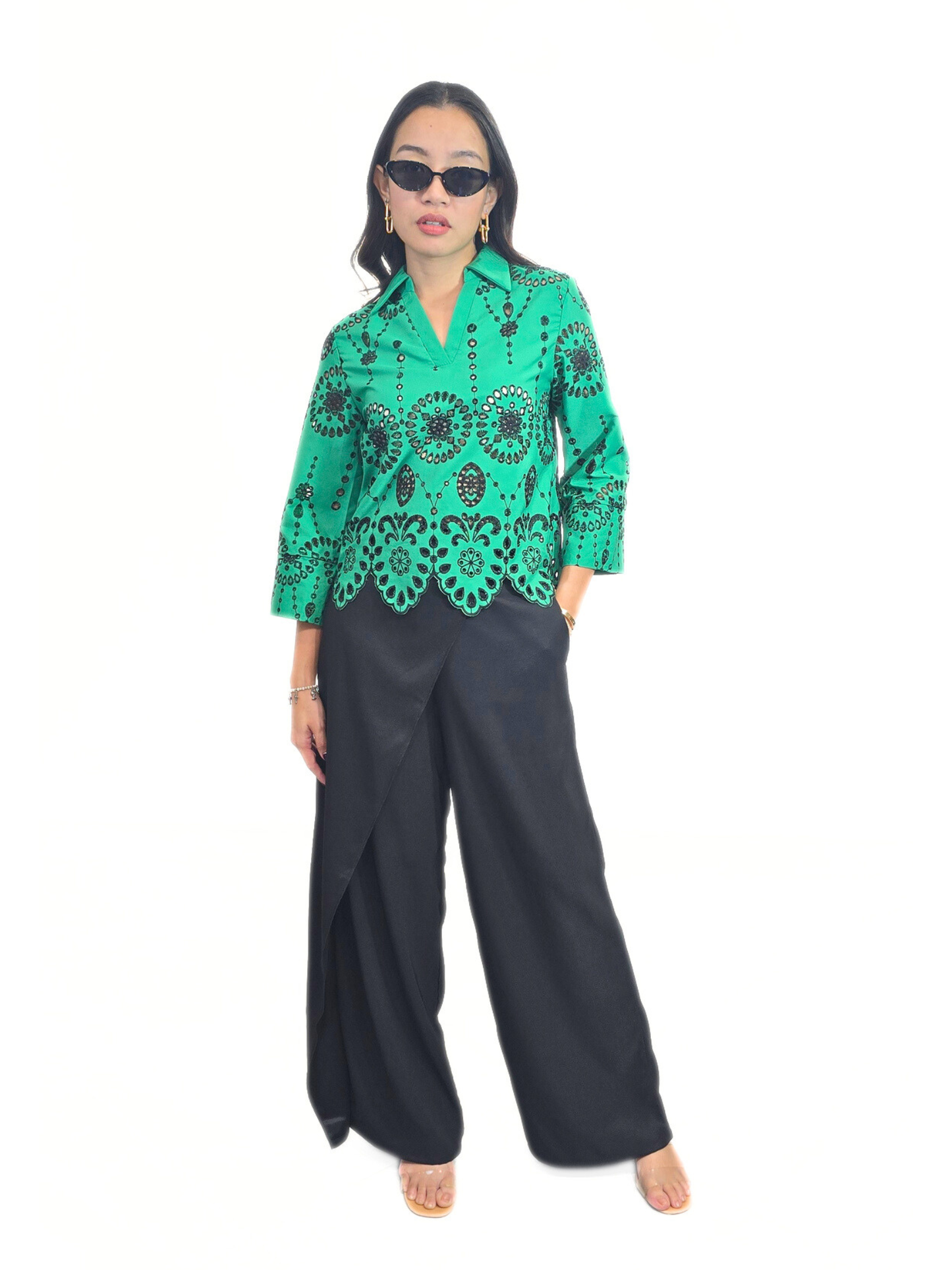 Rosie Embroidered Top