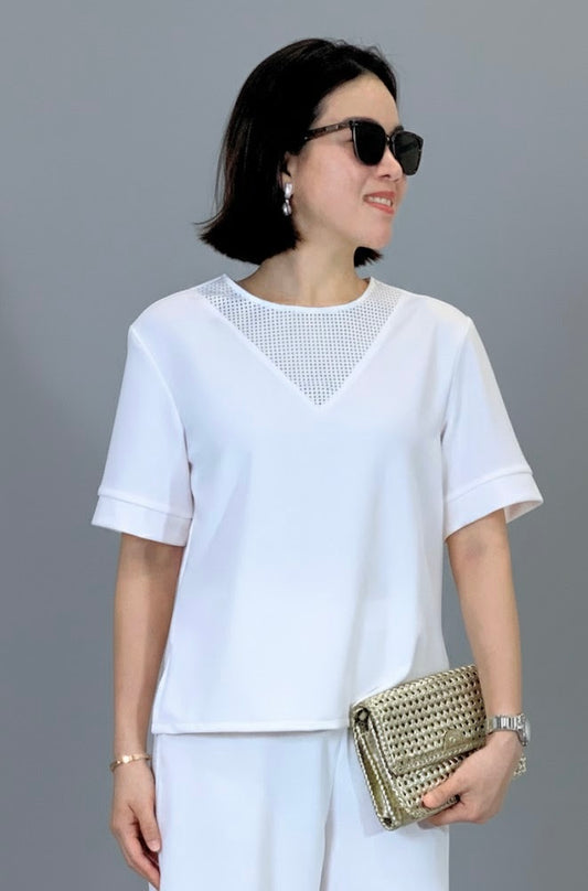 Pompeii (Plus Size) Mesh Top