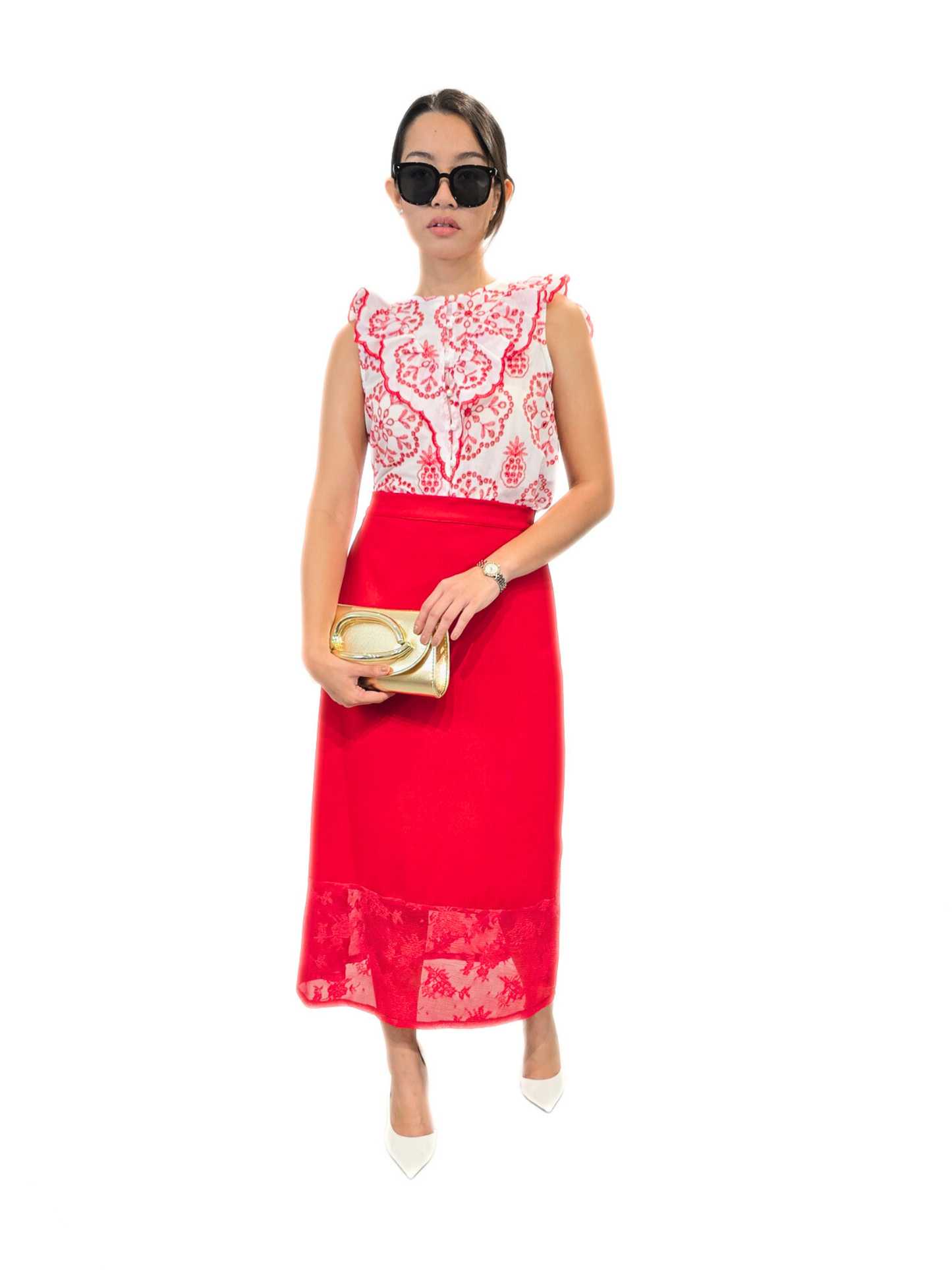 Dakota Embroidered Top