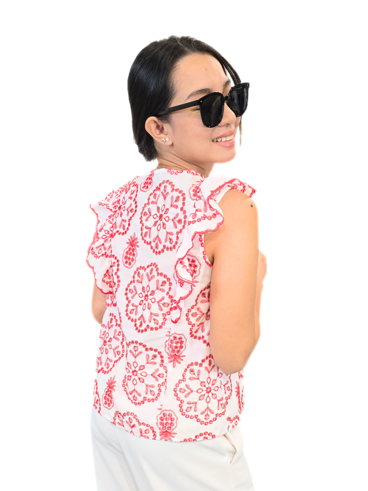 Dakota Embroidered Top