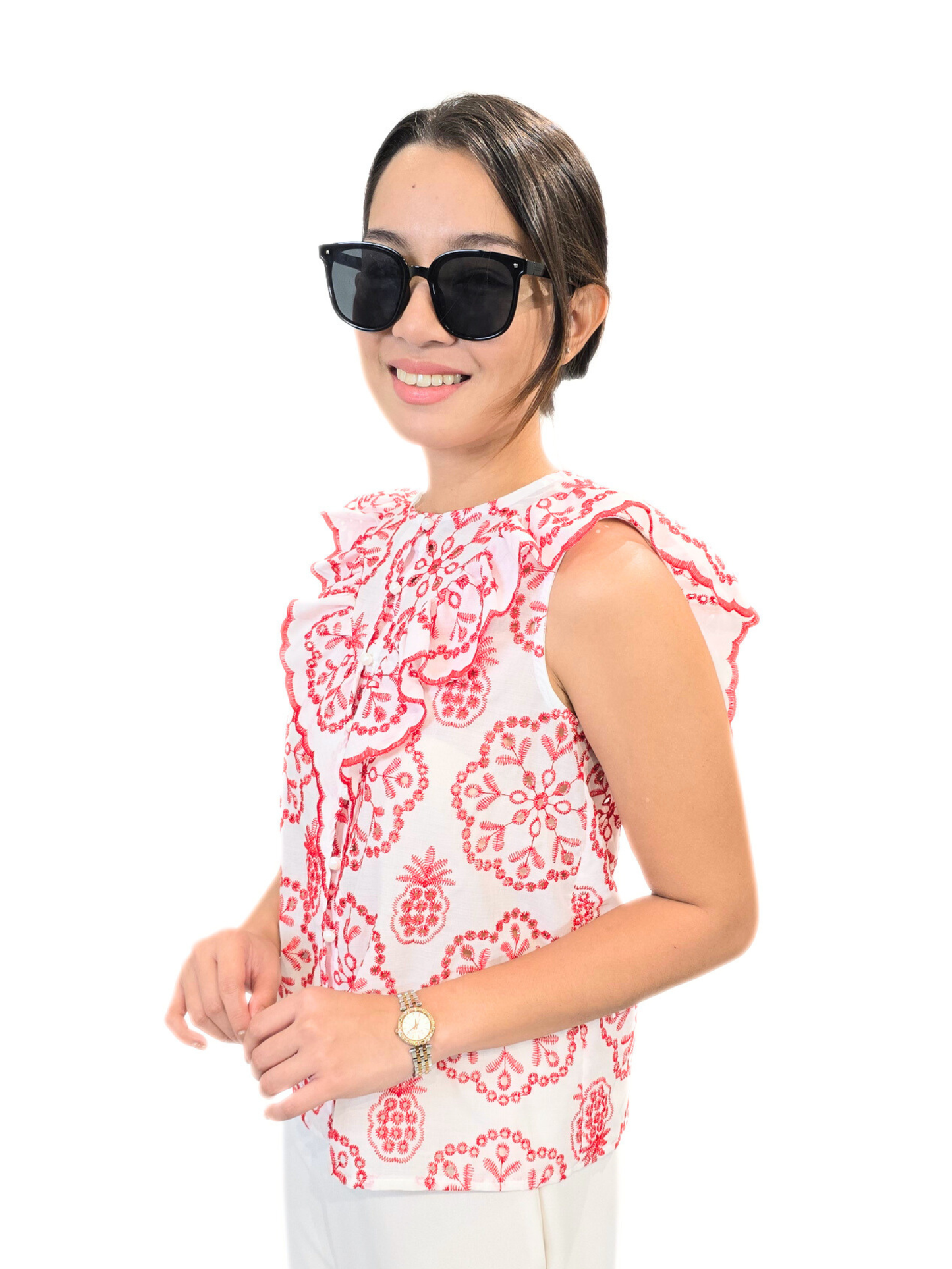 Dakota Embroidered Top