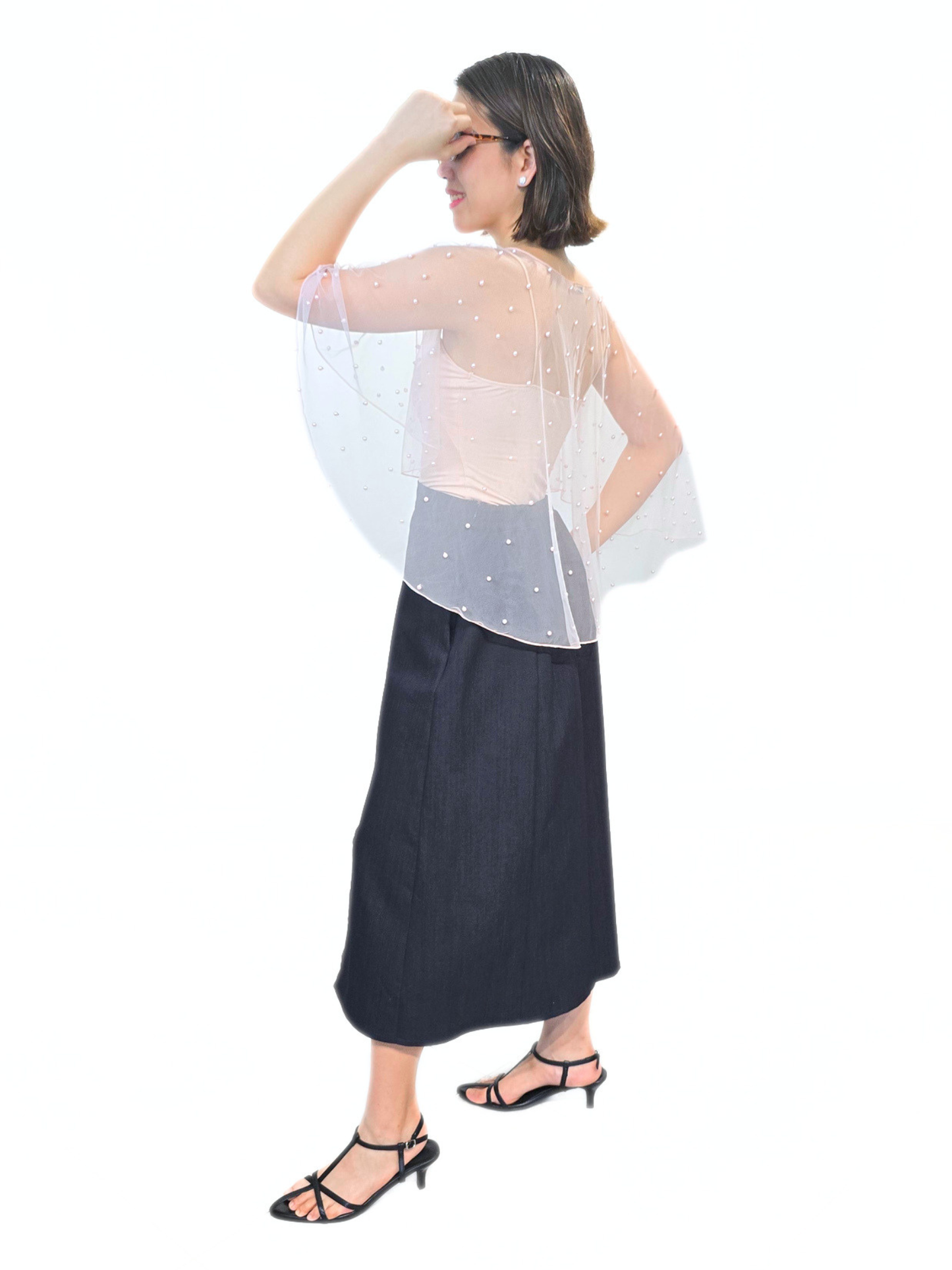 Pearl Overlay Top