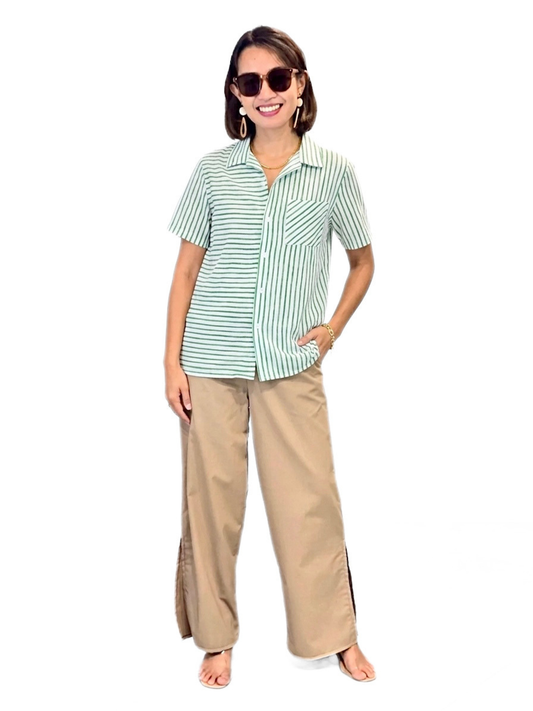 Scott Stripes Polo Top (Unisex)