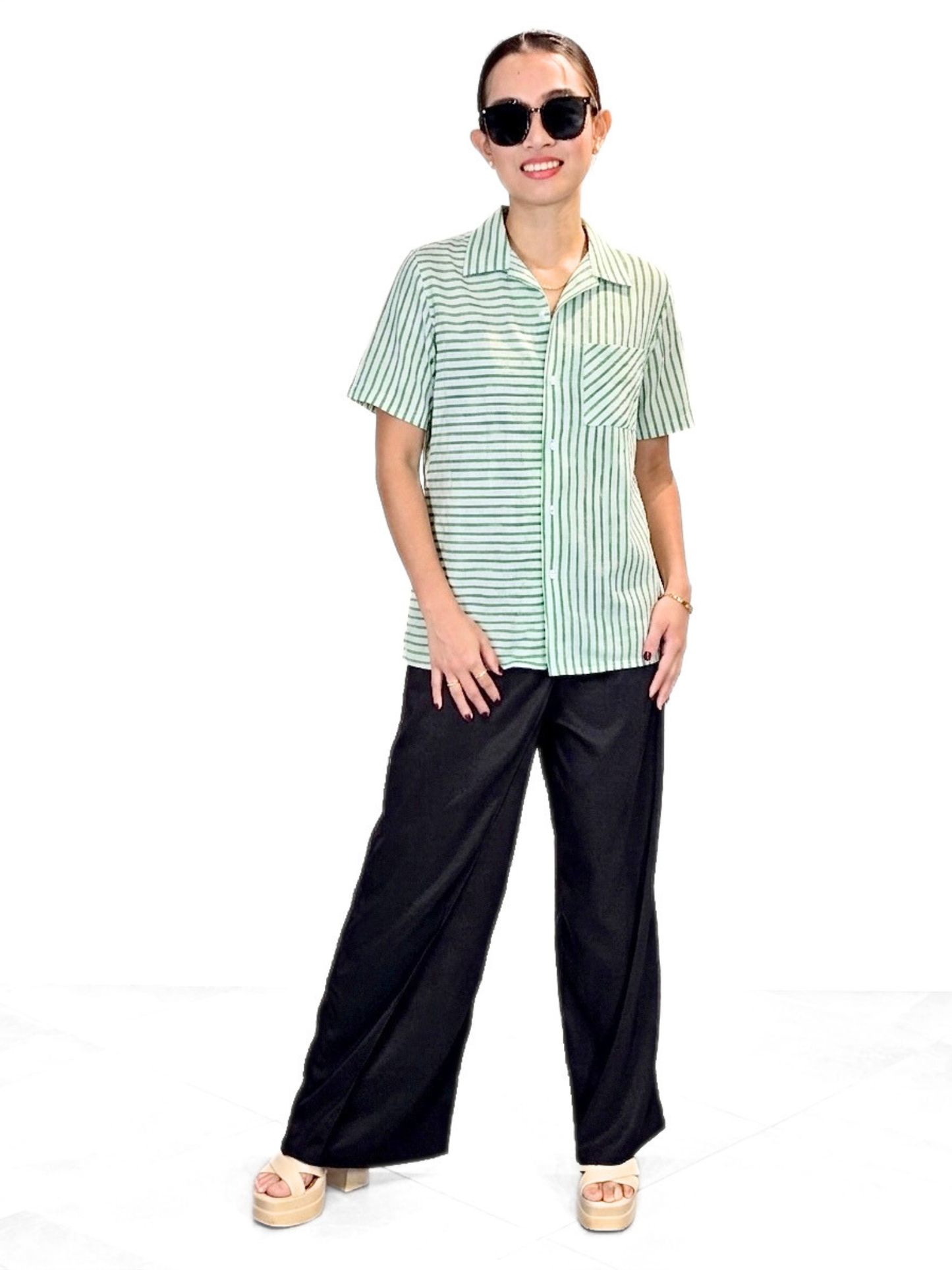 Scott Stripes Polo Top (Unisex)