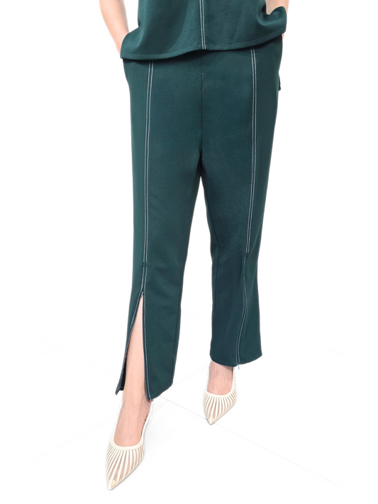 Inessa Stitched Zipper Pants