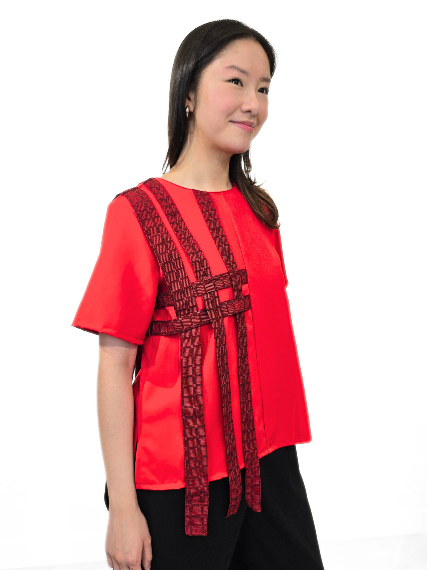 Augusta (Plus Size) Ethnic Strip Top