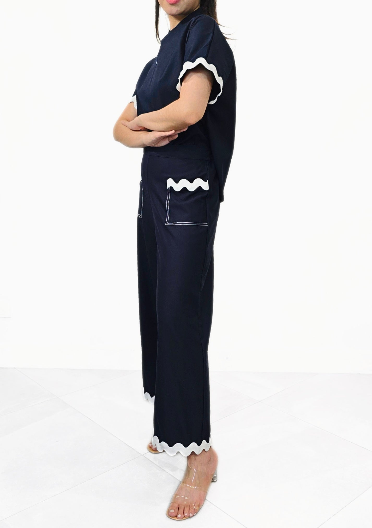 Flavia Rick Rack Pants