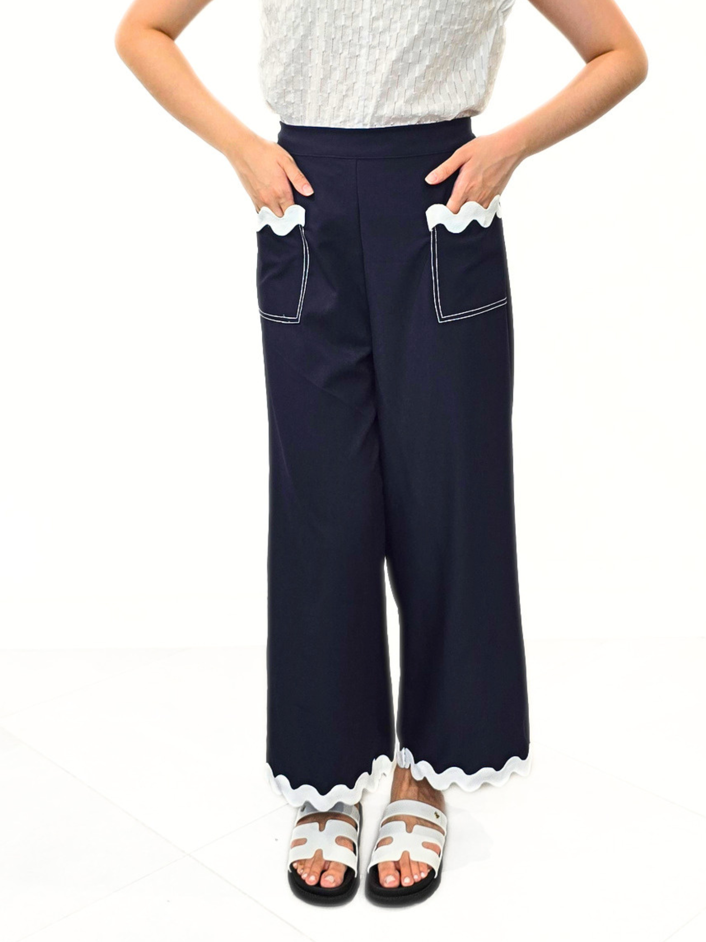 Flavia Rick Rack Pants