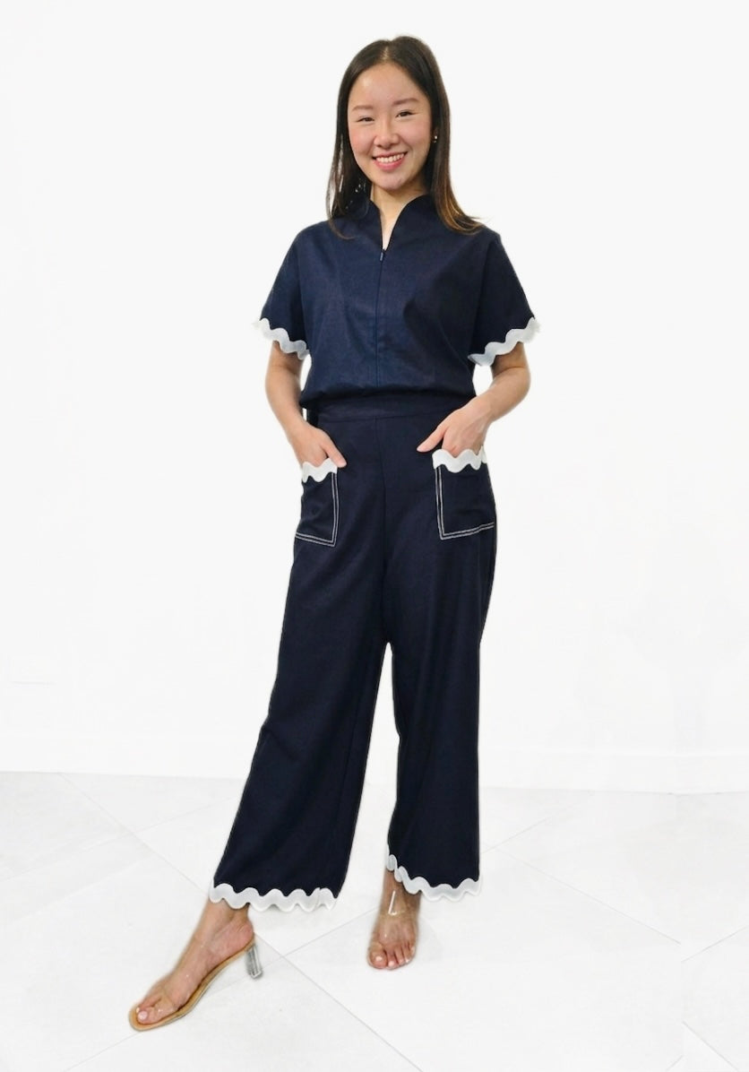 Flavia Rick Rack Pants