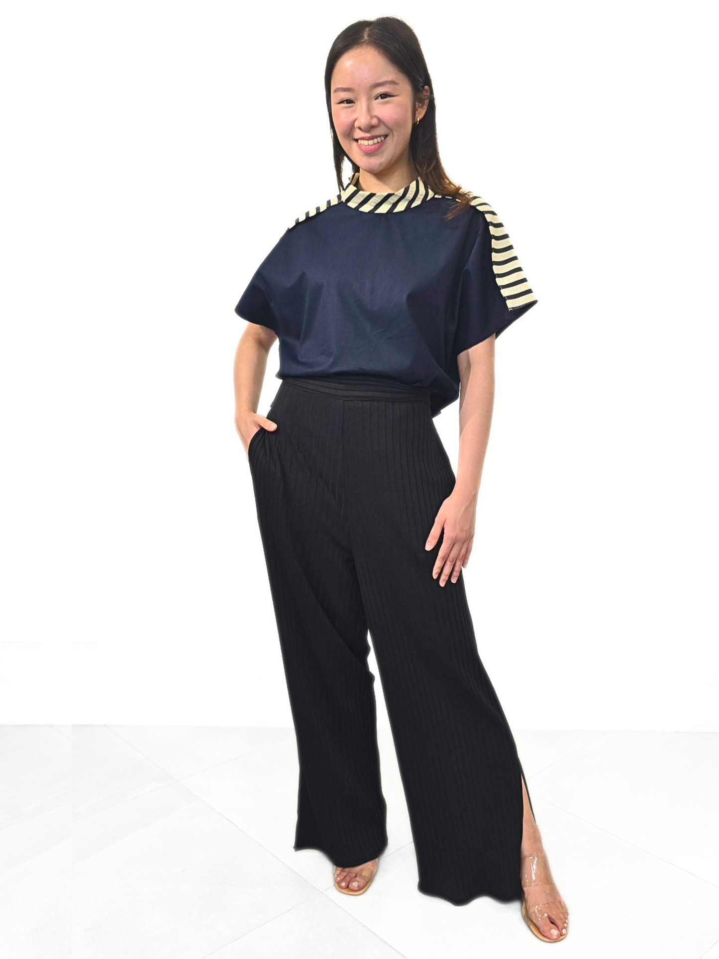 Zoe (Plus Size) Vertical Top