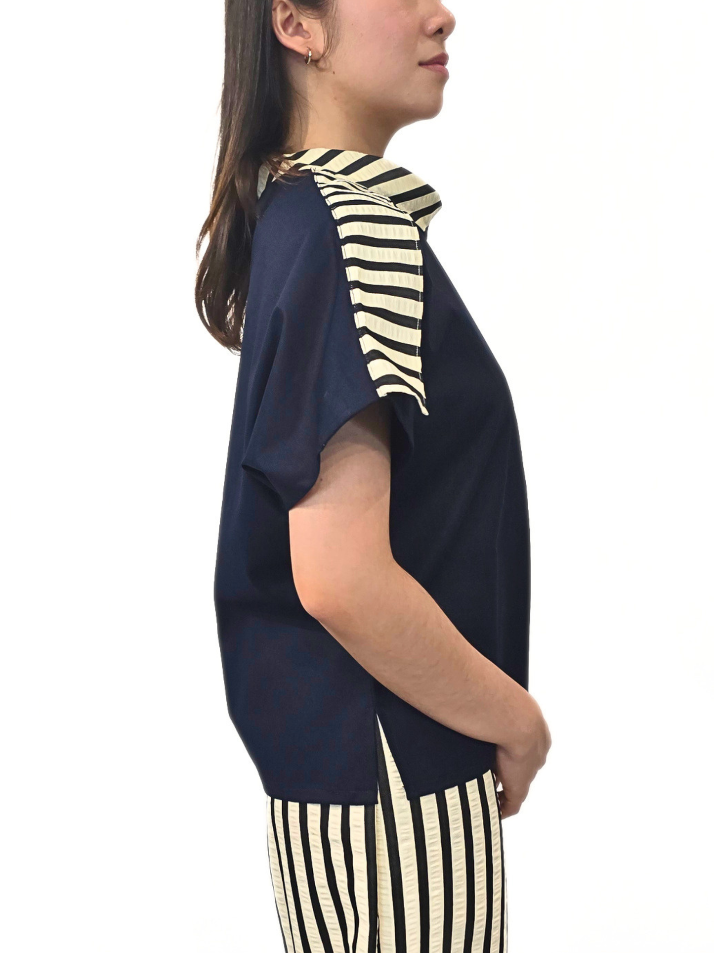 Zoe (Plus Size) Vertical Top