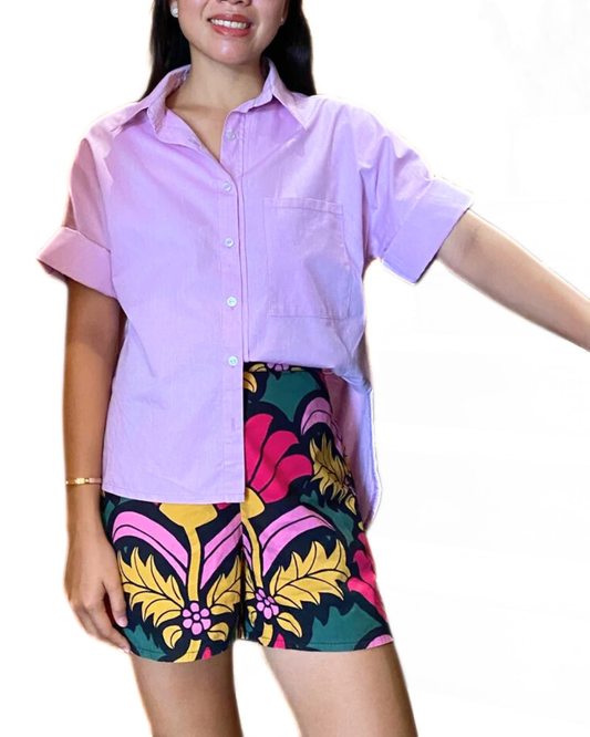 Audrey (Plus Size) Polo Top